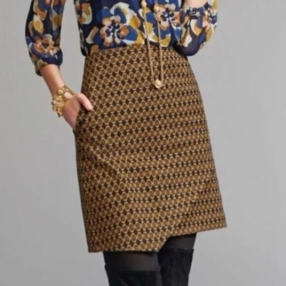 Cabi Kensington Proper 3403 Standout Skirt size XS in Medallion - Picture 1 of 9